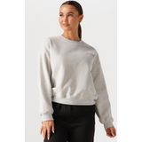 Ydence Sweater Roll With It Truien & vesten Dames - Sweater - Hoodie - Vest- Lichtgrijs - Maat XS