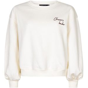 Ydence - WS2529 - Sweat - Ecru - Dames