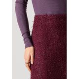 Ydence Skirt Femke Dames - Korte rok - Bordeaux - Maat XS