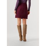 Ydence Skirt Femke Dames - Korte rok - Bordeaux - Maat XS