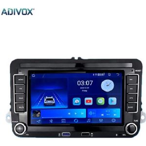 ADIVOX 7 inch voor Volkswagen/Seat/Skoda 4GB+64GB 8CORE Android 13 CarPlay/Auto/Wifi/GPS/RDS/DSP/5G