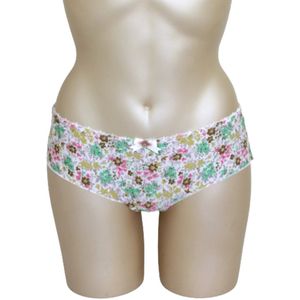 Freya - Zara - short - wit met bloemen - Maat XS / 34