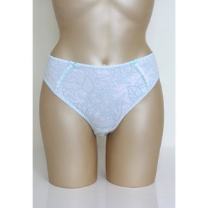 Freya - Chloe - slip - wit met blauwe print - Maat XXL / 44