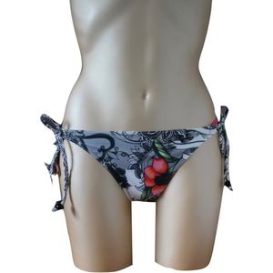 Freya - Ritual - bikini slip - wit met speelse print - Maat XS / 34