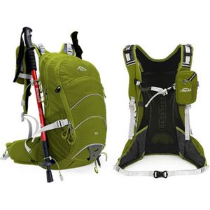 Avoir Avoir®-Hiking backpack-Backpacks- Rugzak 20L-Waterdicht-Intern frame-Unisex-Zwart-Outdoor avontuur-Wandelen