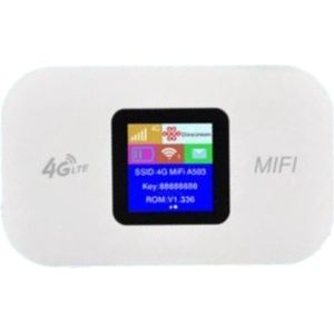 Mifi Router - 4G Draadloos Wifi – Mifi Router – Werkt met Simkaart – Wifi Router - 4G Router – 10 Apparaten
