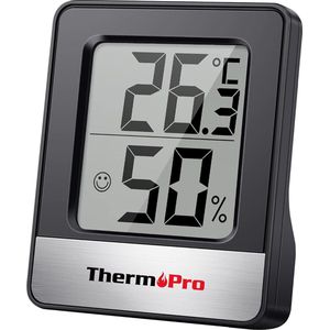 TP49 Digitale Kamerthermometer Binnenshuis Hygrometer Minitemperatuurmonitor Vochtigheidsmeter voor Thuis kantoor Lucht Comfort Thermo Hygrometer
