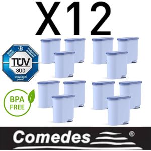 12x COMEDES waterfilter vervanging voor Philips Saeco AquaClean koffiemachines, vervangend Philips Saeco filter 12 stuks. Philips CA6903/10 Philips CA6903/22 Philips AquaClean Saeco CA6903/00 Saeco CA6903/01