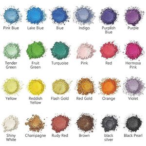 kleuren kaarsverf Sojawasverfvlokken voor het maken van kaarsen 24colors