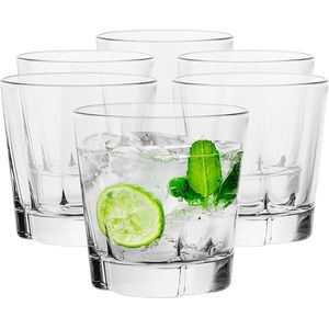 wisky glas - cadeauset voor mannen, papa, tumbler voor Scotch, cocktail, rum - Whiskyglazen 6pcs