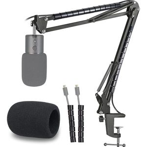 professional microphone arm - QuadCast Boom Arm Stand / microfoonhouder, microphone arm standard adjustable microphone stand 40.1 x 12.3 x 4.8 cm