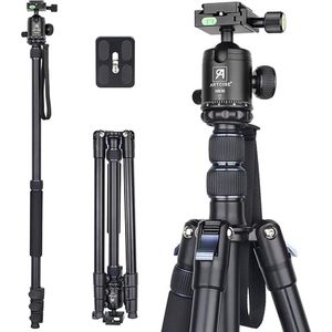 camera statief - camerastatief van aluminium, draagbaar, verbeterd smartphonestatief ‎ 50.29 x 11.4 x 11.2 cm