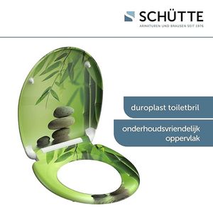 closing mechanism I High quality - toiletdeksel met snelsluiting voor eenvoudige reiniging, Duroplast wc-deksel