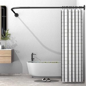 Douchegordijnstangen 71-102 x 112-173 cm,