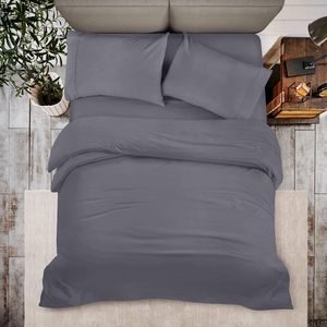 Bedding Duvet Cover Set - Soft Microfiber Duvet Cover(90 x 190 cm) with Pillowcase (50 x 75 cm)