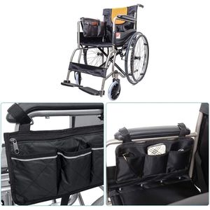 rolstoel opbergtas - Veilige opbergtas voor rolstoelen, mobiliteitshulp rolstoelaccessoires tas voor ouderen senioren
