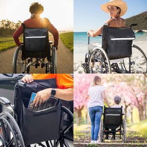 rolstoel opbergtas - Veilige opbergtas voor rolstoelen, mobiliteitshulp rolstoelaccessoires tas voor ouderen senioren