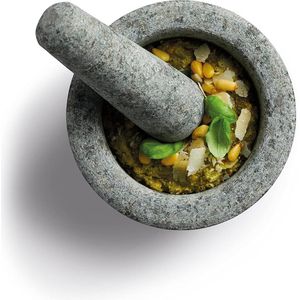 vijzel en stamper - Mortar and Pestle, Grinder Bowl with Rod Hammer, Sauce Garlic Pestle Hand Grinder Crusher Kitchen Gadgets Seasoning