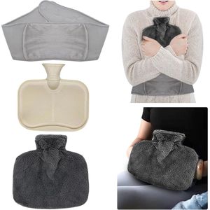 warmwaterzak voor pijnverlichting, krampen, rug, hand, taille, bedwarmers, cadeau voor vrouwen, senioren en kinderen 1L