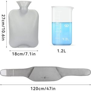 Warmwaterkruik 1,2 l