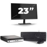 Fujitsu LifeBook U728 - Intel Core i7-8e Generatie - 12 inch - 16GB RAM - 256GB SSD - Windows 11 + 2x 23 inch Monitor Nette Staat