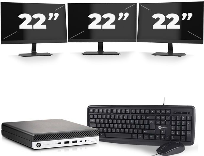 Fujitsu LifeBook U728 - Intel Core i7-8e Generatie - 12 inch - 16GB RAM - 256GB SSD - Windows 11 + 1x 22 inch Monitor Zichtbaar gebruikt