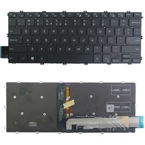 Notebook keyboard for Dell Latitude 3400 3310 3390 with backlit