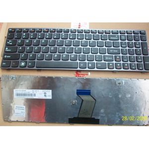 Notebook keyboard for  Lenovo IdeaPad Z580 G580 V580  grey frame