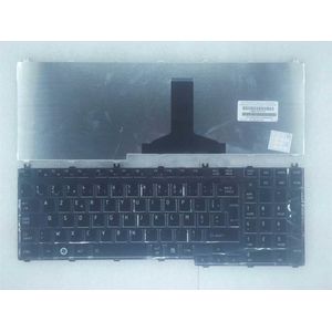 Notebook keyboard for Toshiba Satellite P300 L350 L355 L500 Series BLACK AZERTY