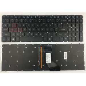 Notebook keyboard for Acer Nitro AN515-51 VX5-793 with red backlit 32PIN