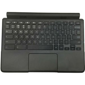Notebook keyboard for Dell Chromebook 11 2 3120 with topcase touchpad pulled