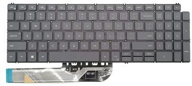Notebook keyboard for DELL Inspiron 15 7500 5501 5502 with backlit silver