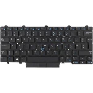 Notebook keyboard for Dell Latitude E5450 Backlit without Frame big 'Enter'