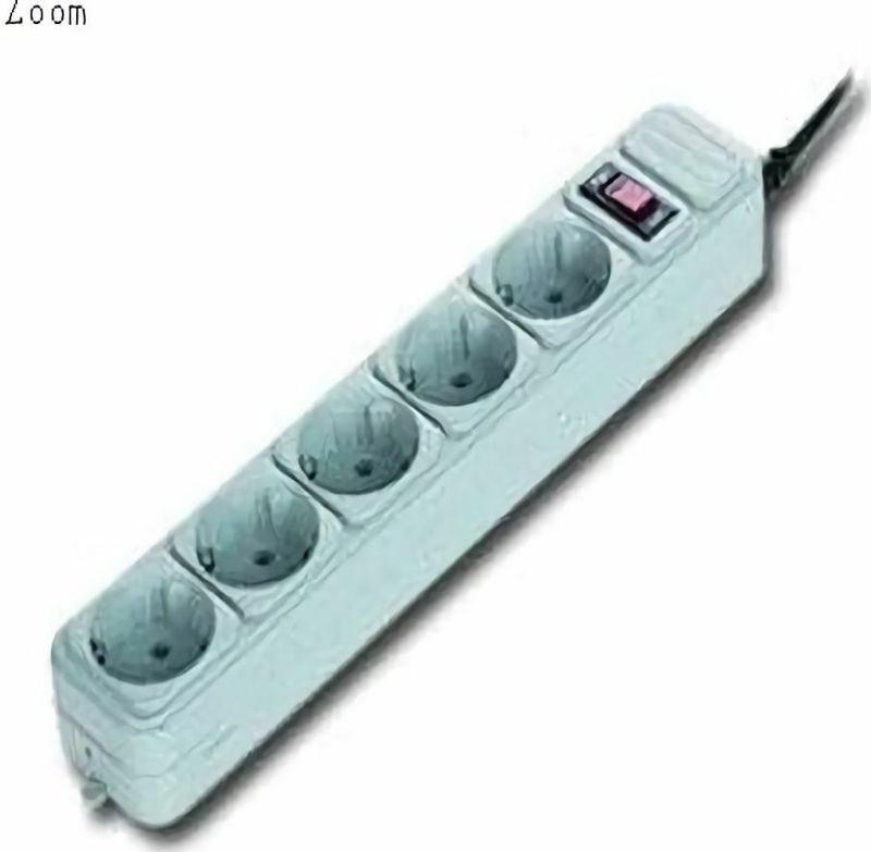 Power Cube Surge Protector, 5 Sockets, 10ft