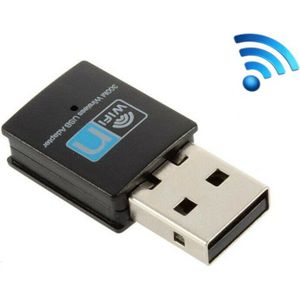 Draadloos N Mini USB adapter, 300Mbps, Realtek 8192EU