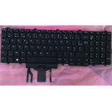Notebook keyboard for Dell Latitude E5550 E5570 Precision 3510 with pointstick AZERTY