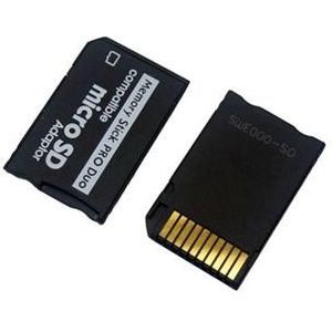 Micro SD (SDHC/ TF) to MS Pro Duo Card Converter