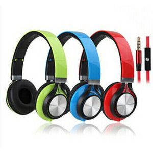 Solid Stereo Headset met microfoon, Wit/Groen, model HT-HD212