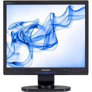 Philips 170S9FB - 17 inch - 1280x1024 - Zwart Zo goed als nieuw