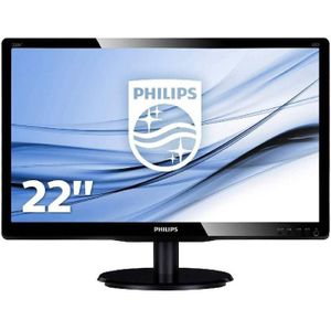 Philips 220V4L - 22 inch - 1680x1050 - Zwart Zo goed als nieuw