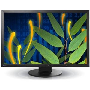 EIZO EV2436W - 24 inch - 1920x1200 - Zwart Zichtbaar gebruikt