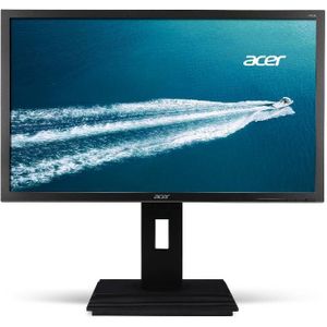 Acer B246HL - 24 inch - 1920x1080 - Zwart Zichtbaar gebruikt