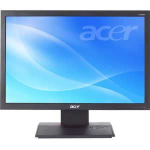 Acer v193b - 19 inch - 1280x1024 - Zwart Zichtbaar gebruikt