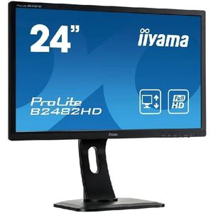 Iiyama B2482HD - 24 inch - 1920x1080 - Zwart Zo goed als nieuw