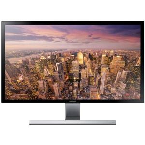 Samsung U28D590D - 28 inch - 3840x2160 - Zwart Zichtbaar gebruikt