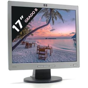 HP L1706 - 17 inch - 1280x1024 - Zilver Zichtbaar gebruikt