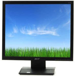 Acer v173 - 17 inch - 1280x1024 - Zwart Zichtbaar gebruikt