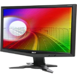 Acer G195HQV - 19 inch - 1366x768 - Zwart Zichtbaar gebruikt