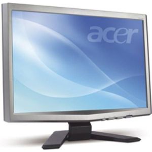 Acer X243W - 24 inch - 1920x1200 - Zilver Zo goed als nieuw