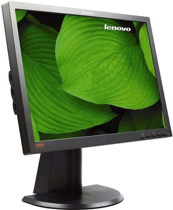 Lenovo ThinkVision LT2452p - 24 inch - 1920x1200 - DP - DVI - VGA - Zwart Nette Staat